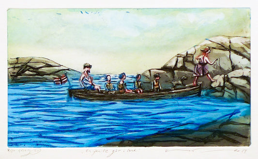 En familie går i land, 2014, Kristian Finborud