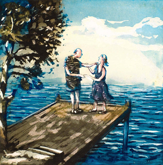Tilnærmelser på bryggekanten, 2018, Kristian Finborud