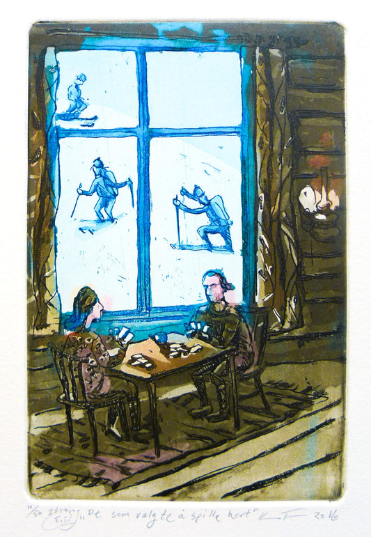 De som valgte å spille kort, 2016, Kristian Finborud
