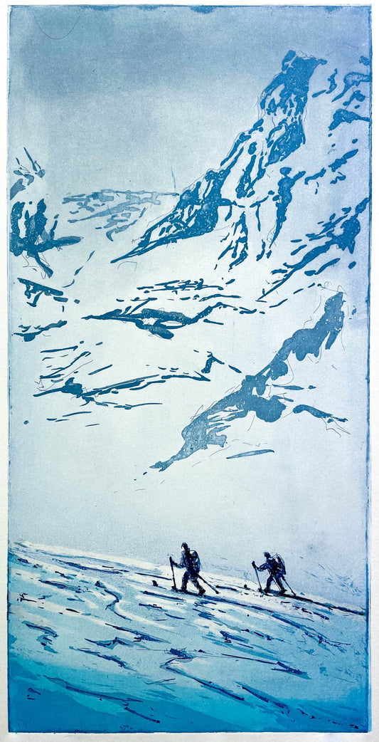 Vandring blant fjell – Kristian Finborud – 2022