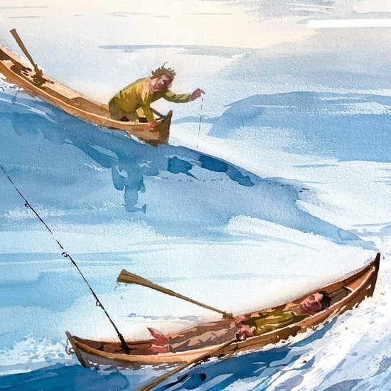 Fjordfiskere II detalj – Kristian Finborud – 2024