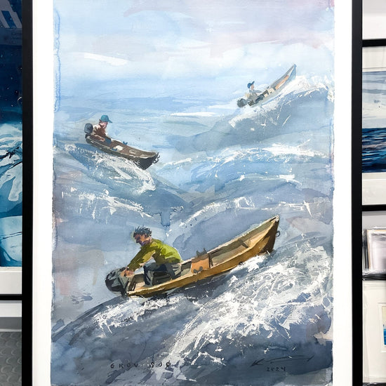 Grov sjø II – Kristian Finborud – 2024