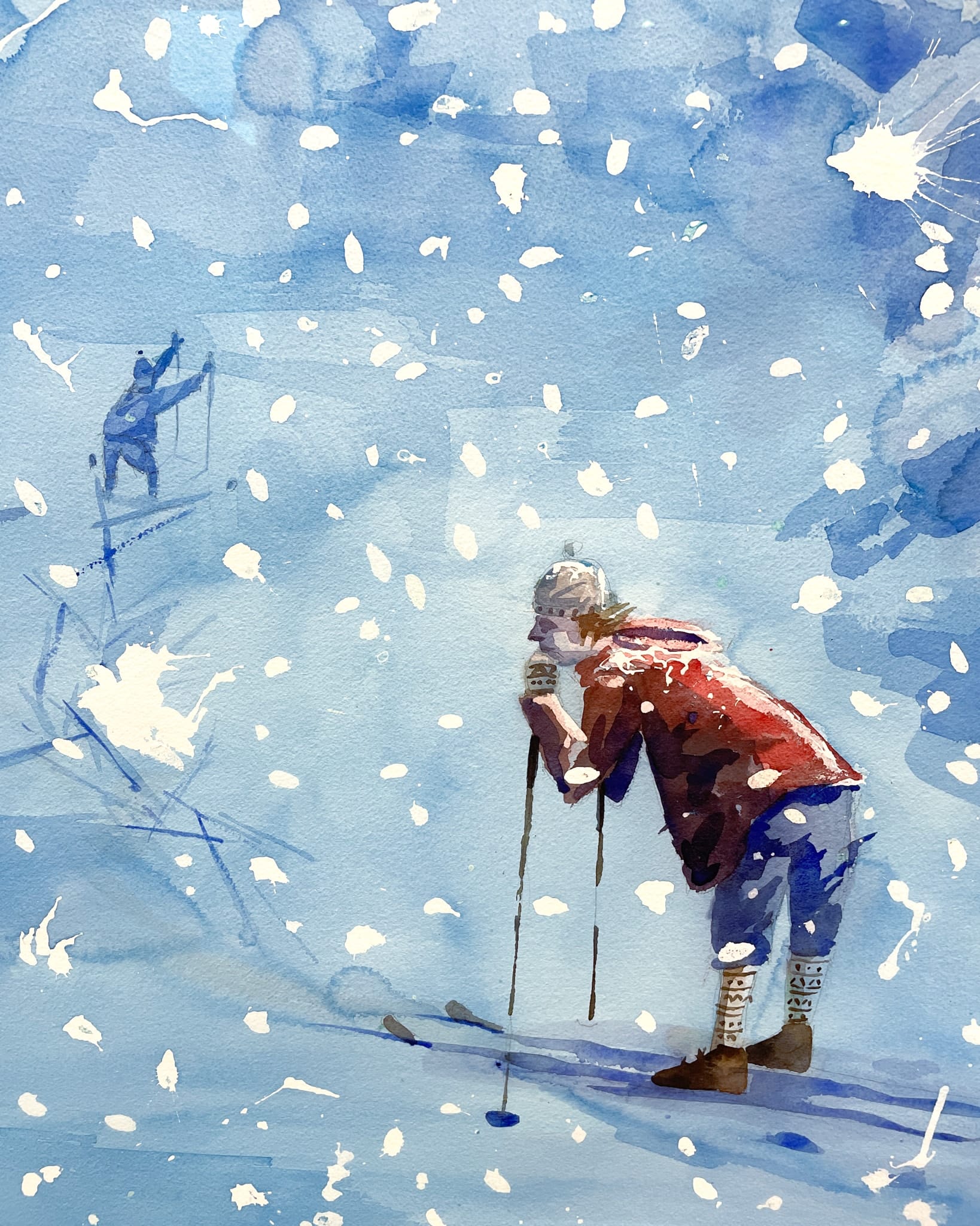 Tungt føre detalj 2 – Kristian Finborud – 2024
