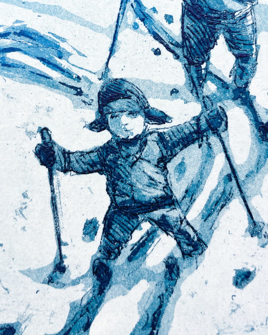 Du er flink (detalj) – Kristian Finborud – 2025