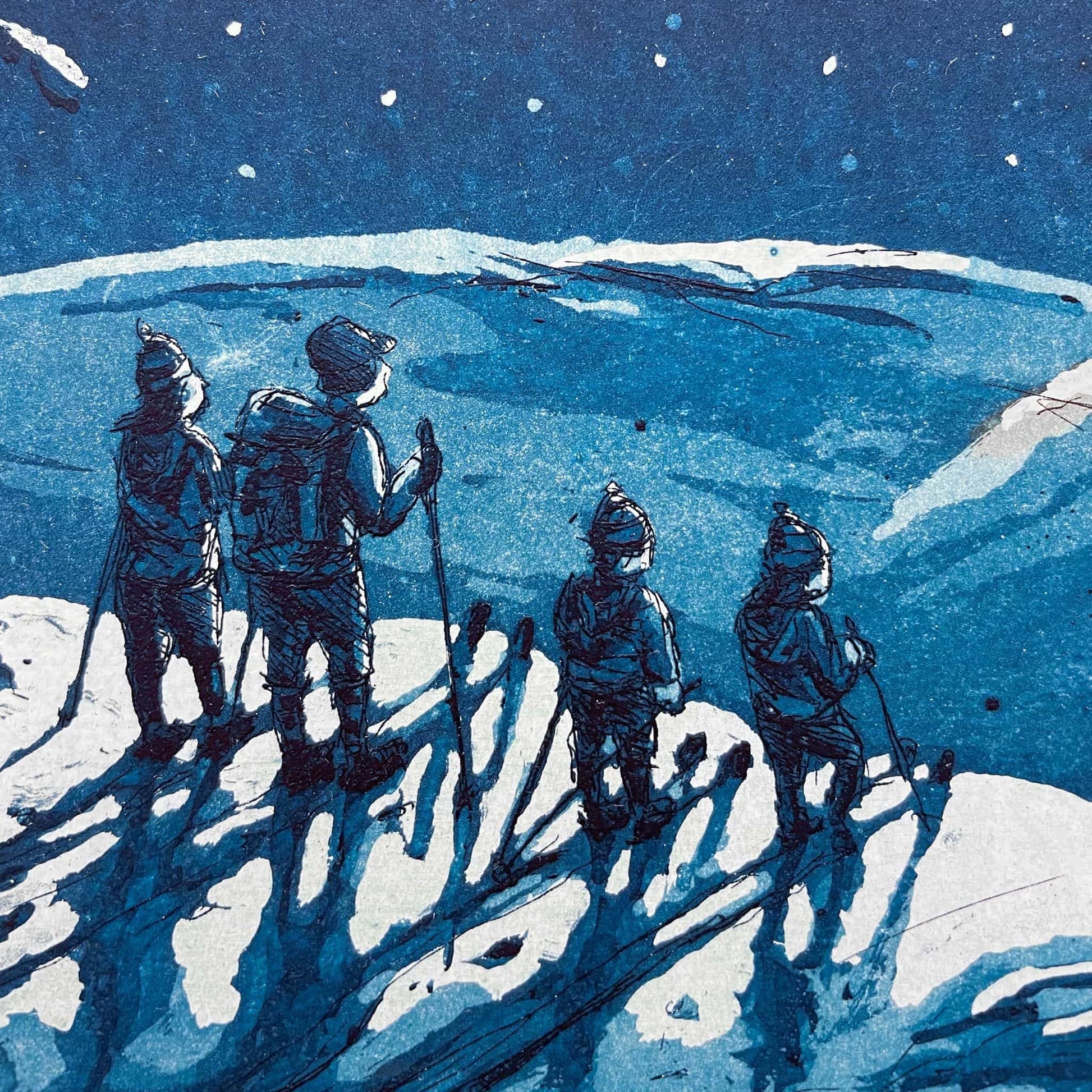 Hytta vår IV (detalj) – Kristian Finborud – 2025