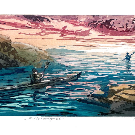 Padleeventyret (solnedgang) – Kristian Finborud – 2025