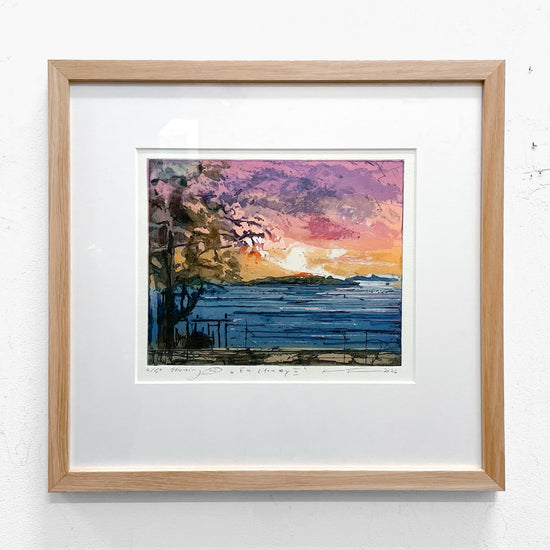 En liten øy II ramme – Kristian Finborud – 2026