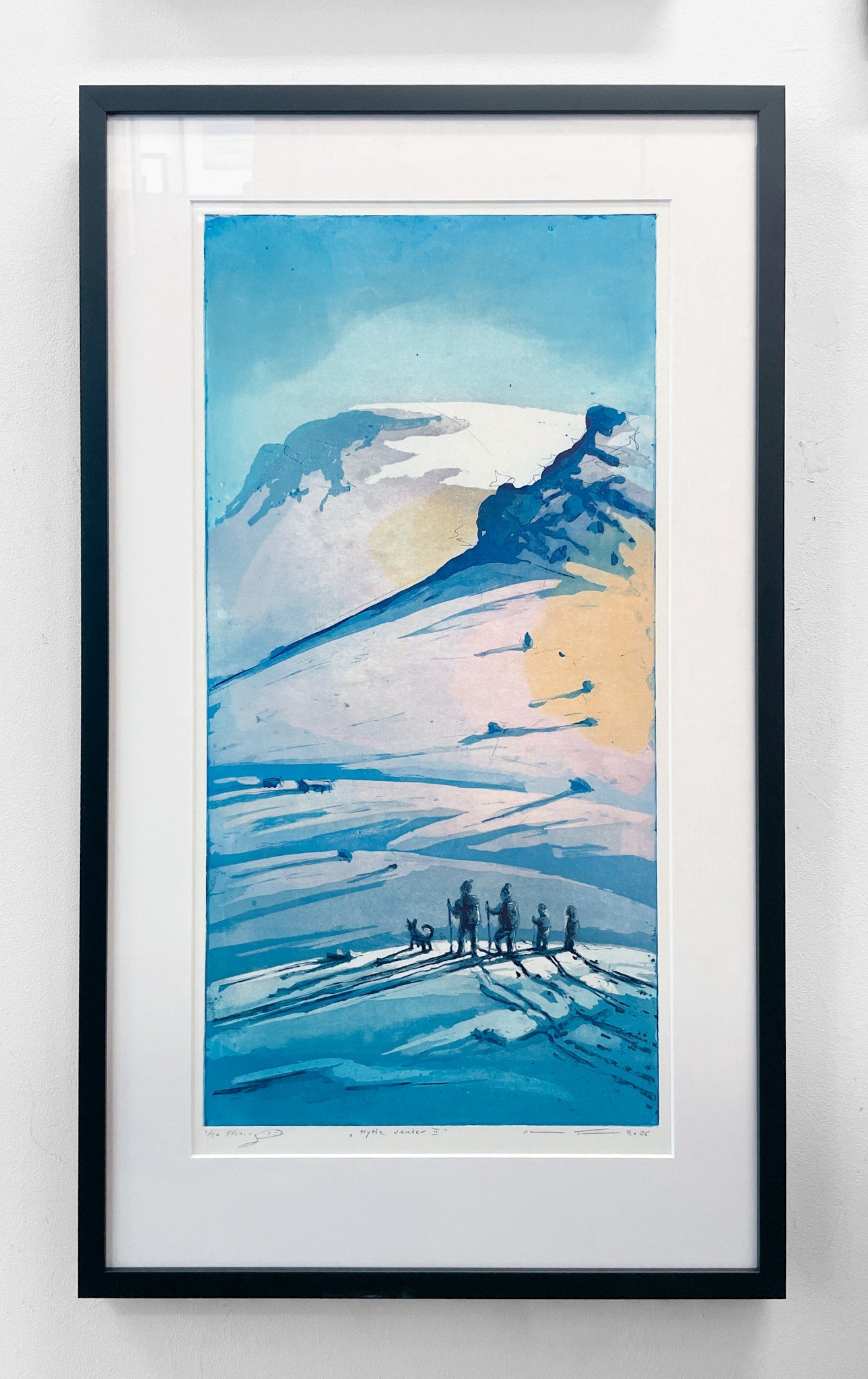 Hytta venter II (ramme) – Kristian Finborud – 2026