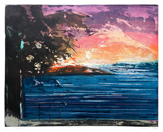 Kveldslys på øya – Kristian Finborud – 2026