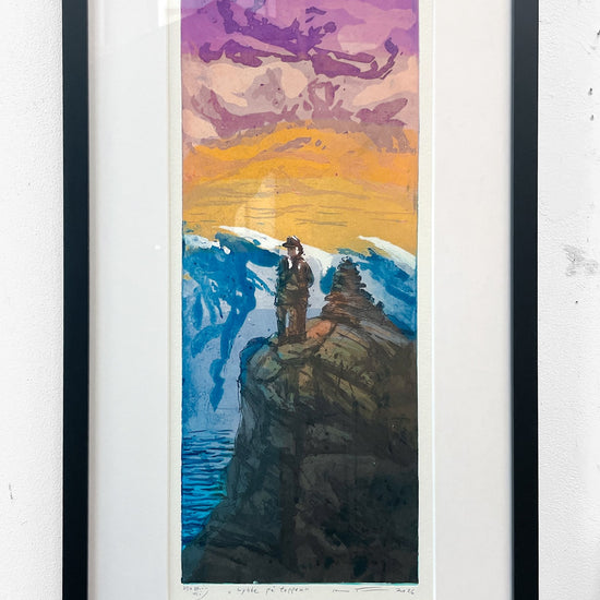 Lykke på toppen (ramme) – Kristian Finborud – 2026