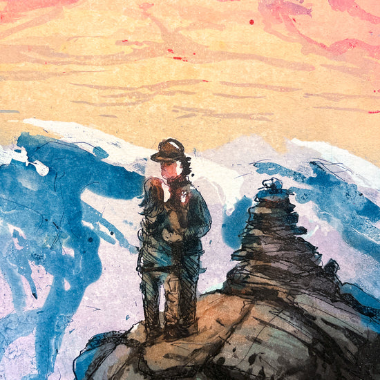 Lykke på toppen (detalj) – Kristian Finborud – 2026