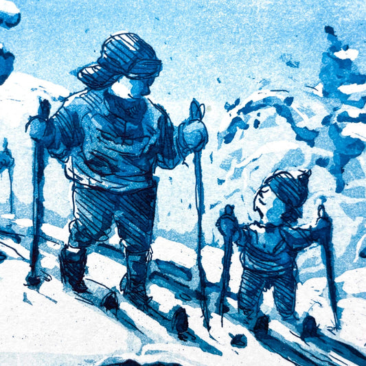 Søndagstur med bestefar (detalj) – Kristian Finborud – 2026