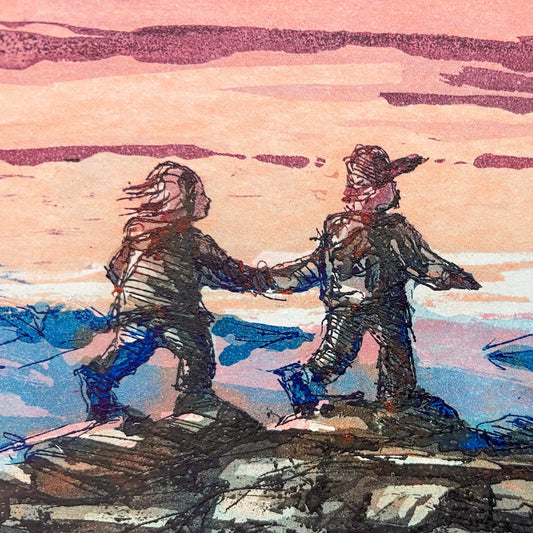 Vi vandrer sammen (detalj) – Kristian Finborud – 2026