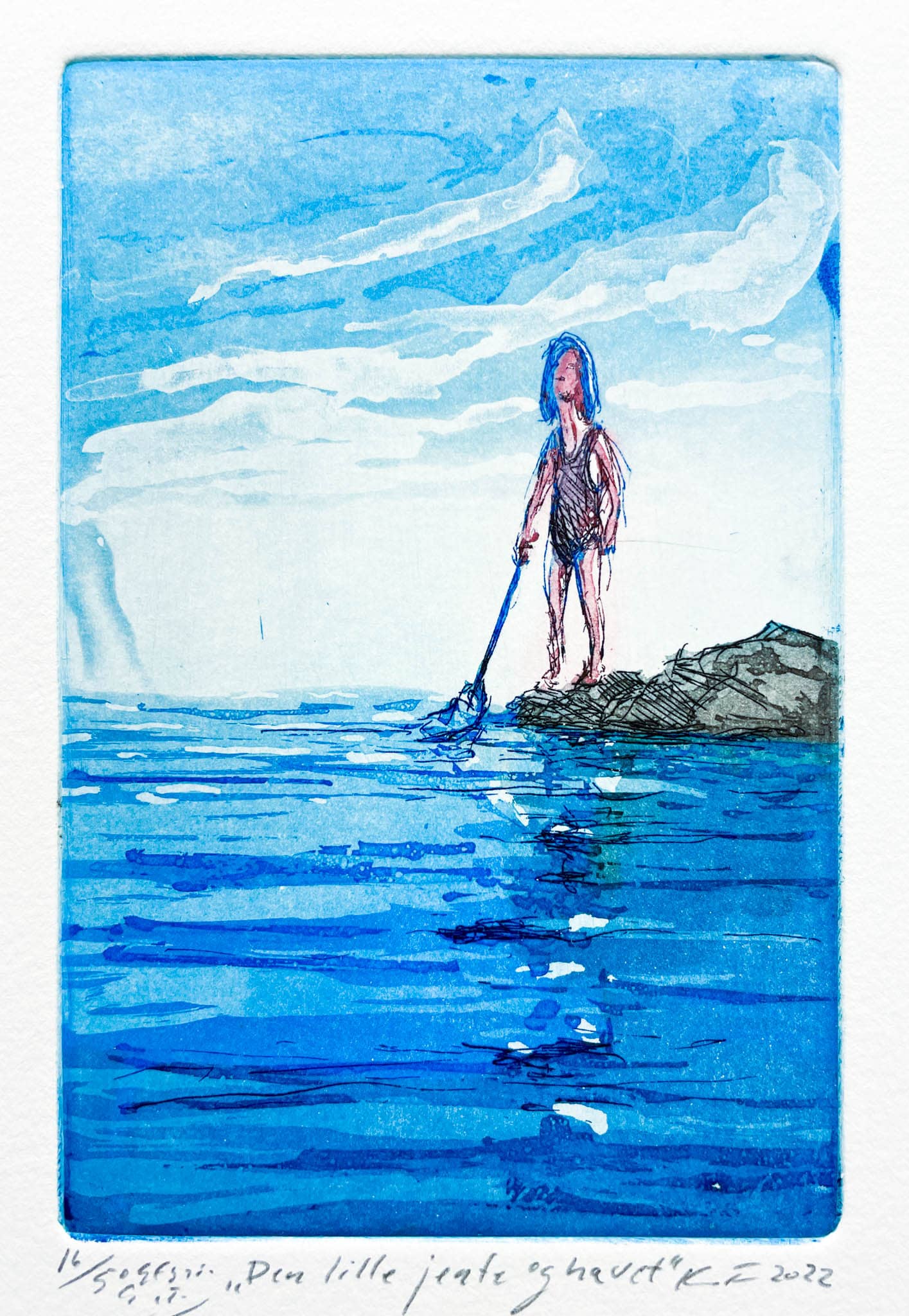 Den lille jenta og havet – Kristian Finborud – 2022