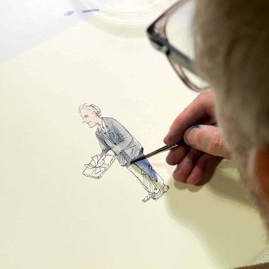 Gavekort, illustrasjon, Kristian Finborud